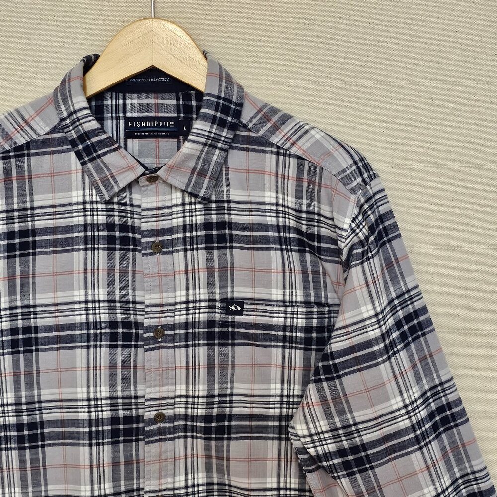 Fish Hippie Rumfront Collection Button Down L